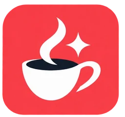 Cupfal.com – coffee cup reading logo